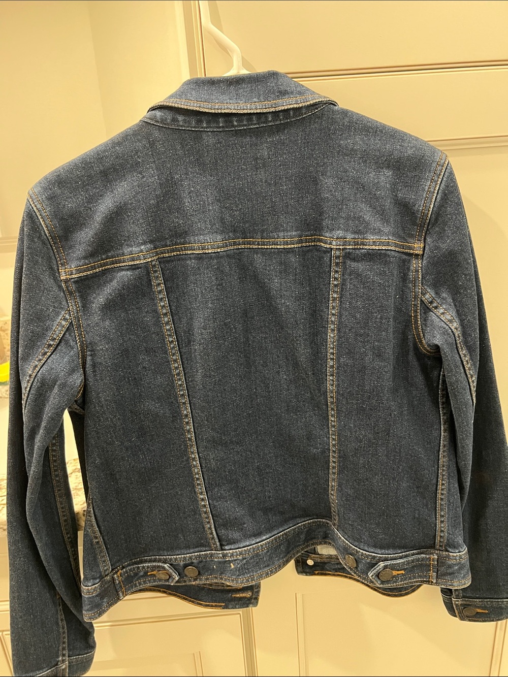 Talbots Ruffle Denim Jacket - Picture 4 of 4